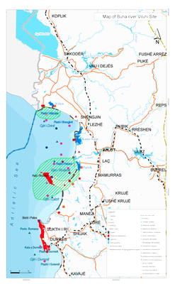 Map - Buna river