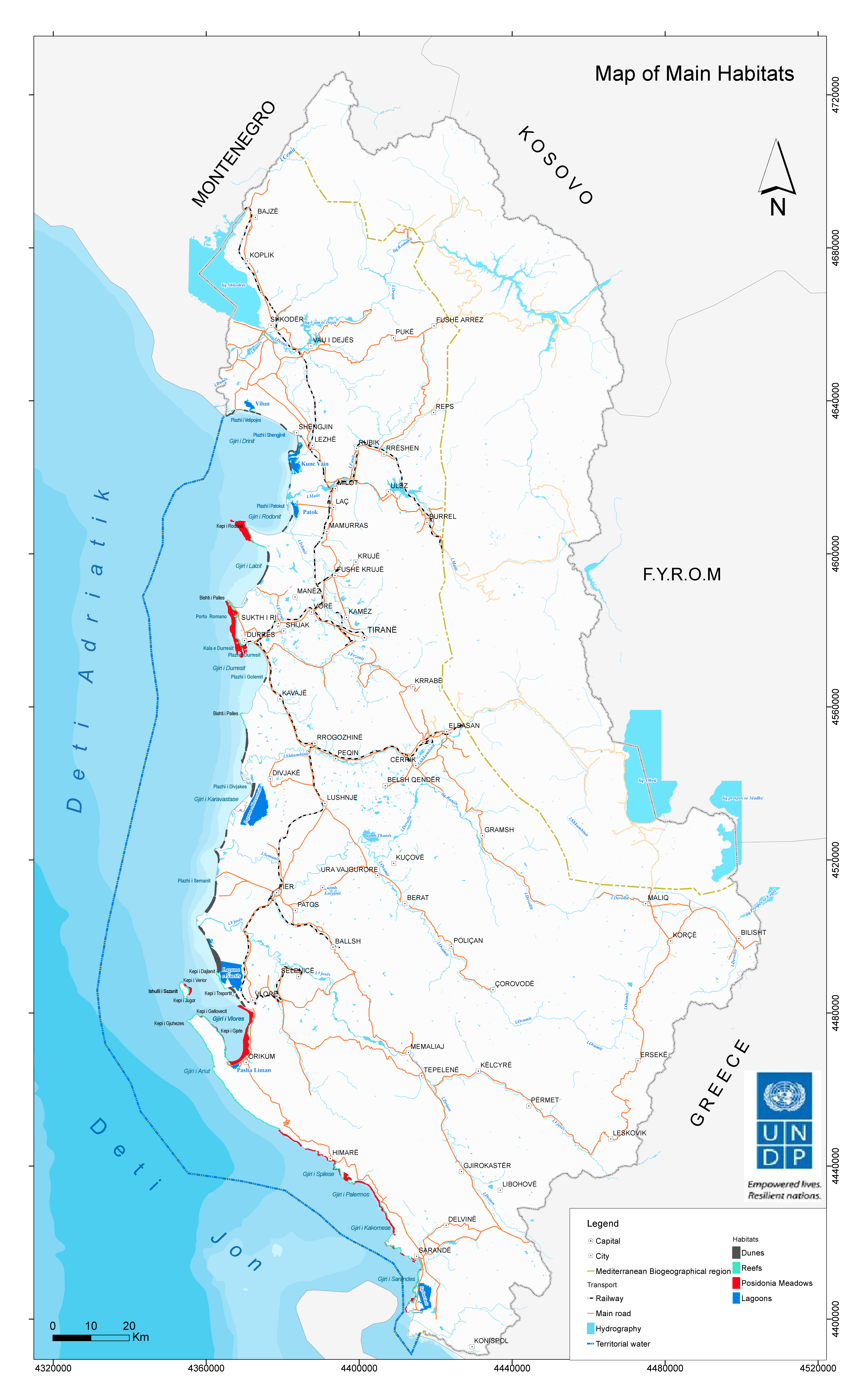 Map - habitat map